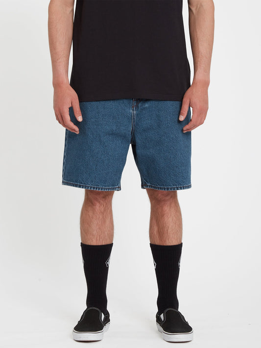 Billow Denim Shorts – INDIGO RIGID WASH