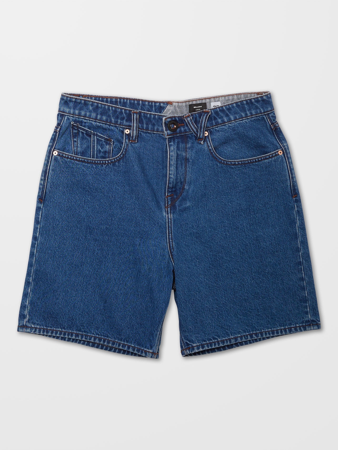 Short Billow Denim - OLIVER MID BLUE