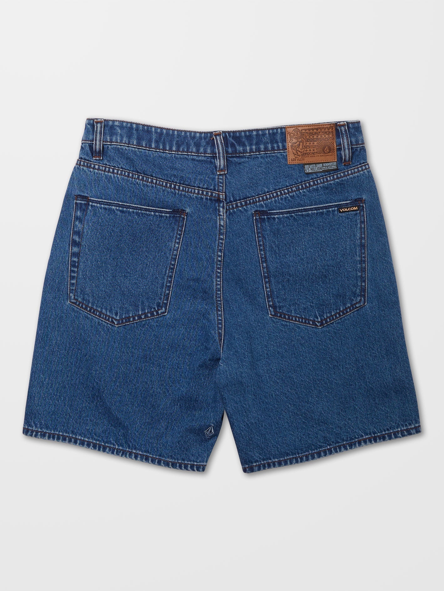 Short Billow Denim - OLIVER MID BLUE