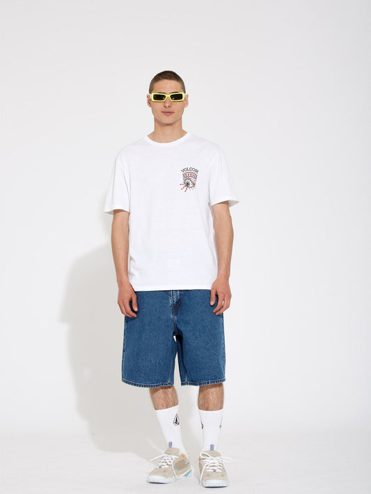 Short Billow Denim - OLIVER MID BLUE