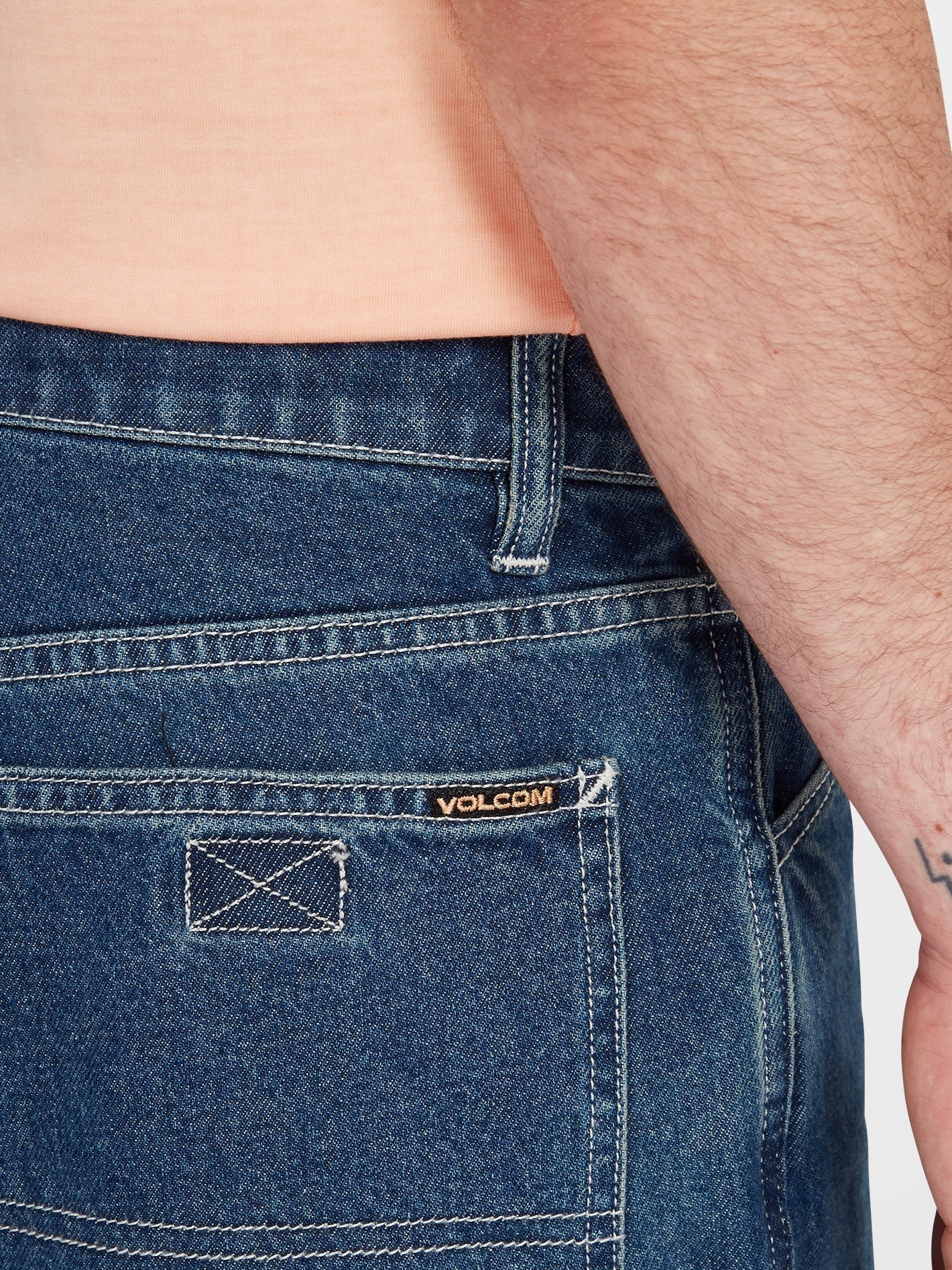 Utility-Shorts aus Denim im Labor-Look – INDIGO RIDGE WASH