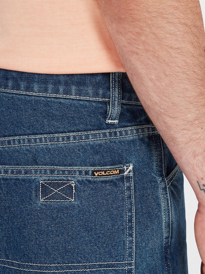 Utility-Shorts aus Denim im Labor-Look – INDIGO RIDGE WASH