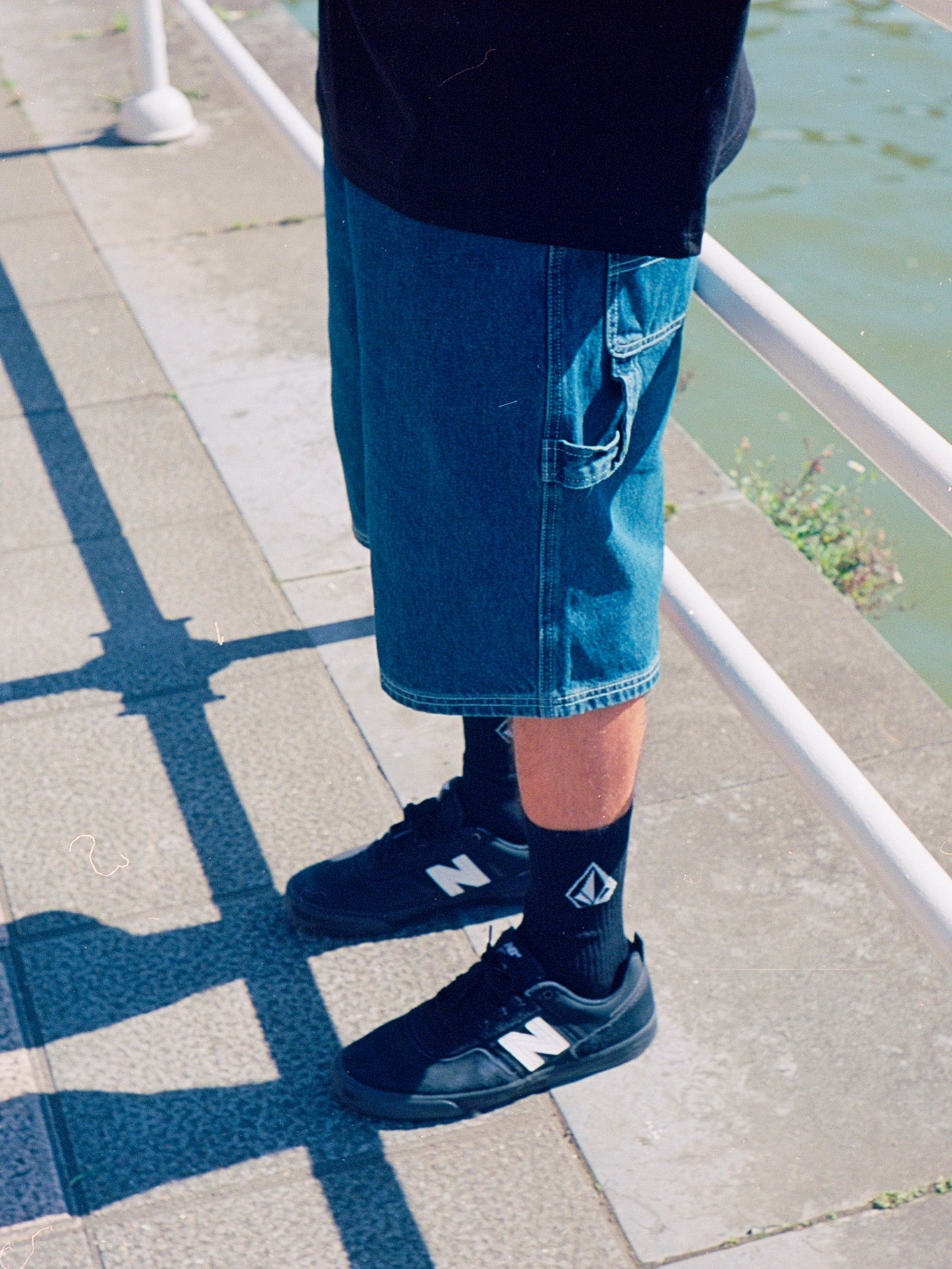 Utility-Shorts aus Denim im Labor-Look – INDIGO RIDGE WASH