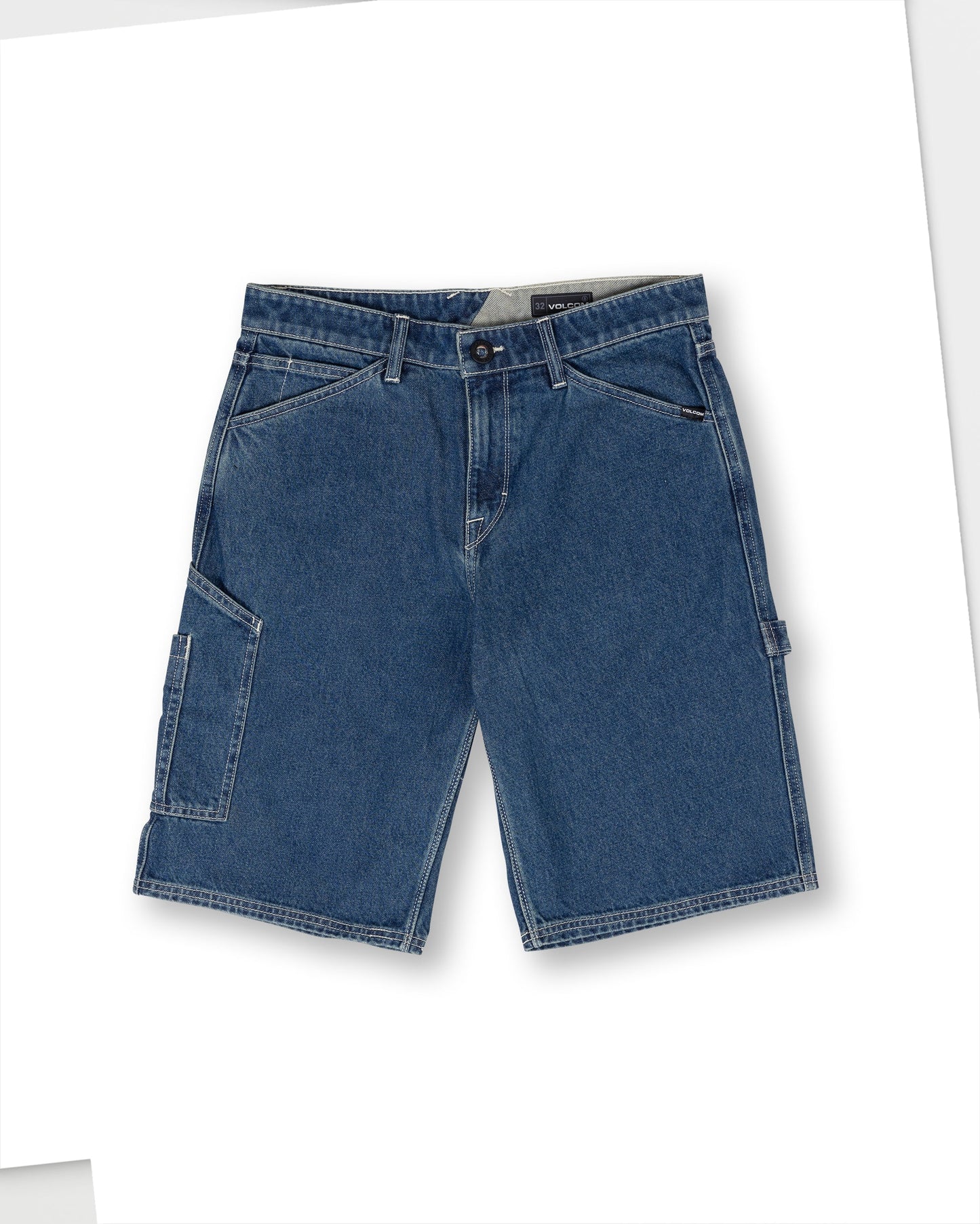 Utility-Shorts aus Denim im Labor-Look – INDIGO RIDGE WASH