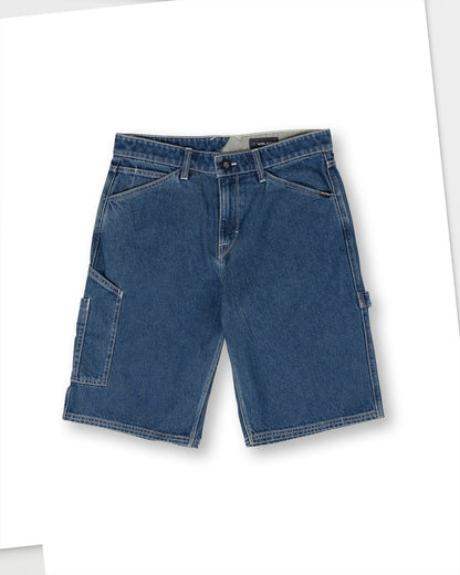 Utility-Shorts aus Denim im Labor-Look – INDIGO RIDGE WASH