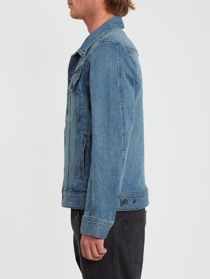 Veste en Jean Weaver - MEDIUM DIRTY BLUE