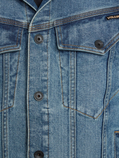 Veste en Jean Weaver - MEDIUM DIRTY BLUE