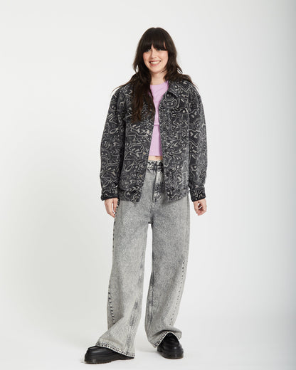 Veste Denim Filip Rygalski - BLACK PRINT