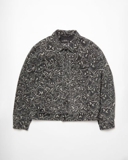 Veste Denim Filip Rygalski - BLACK PRINT