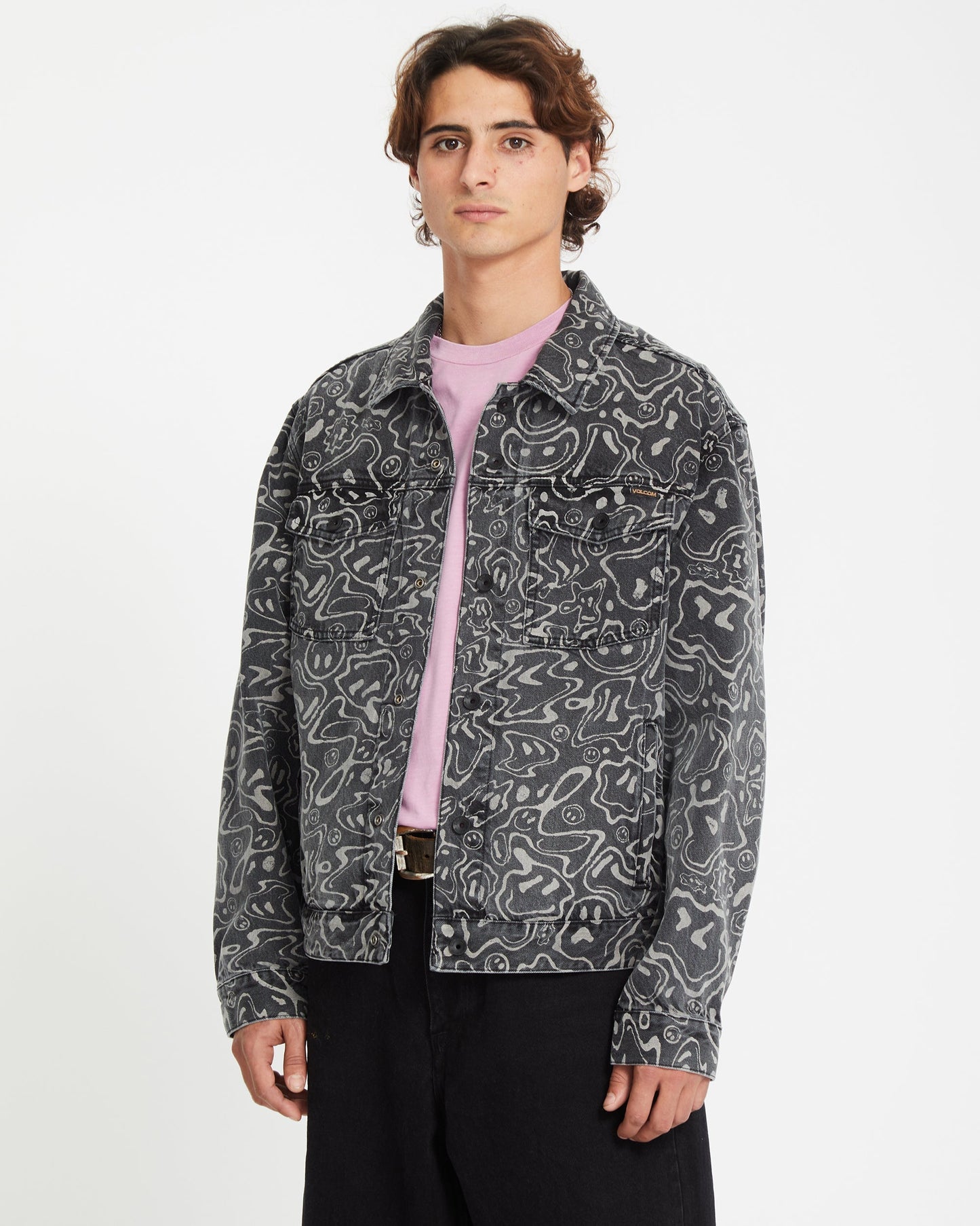 Veste Denim Filip Rygalski - BLACK PRINT
