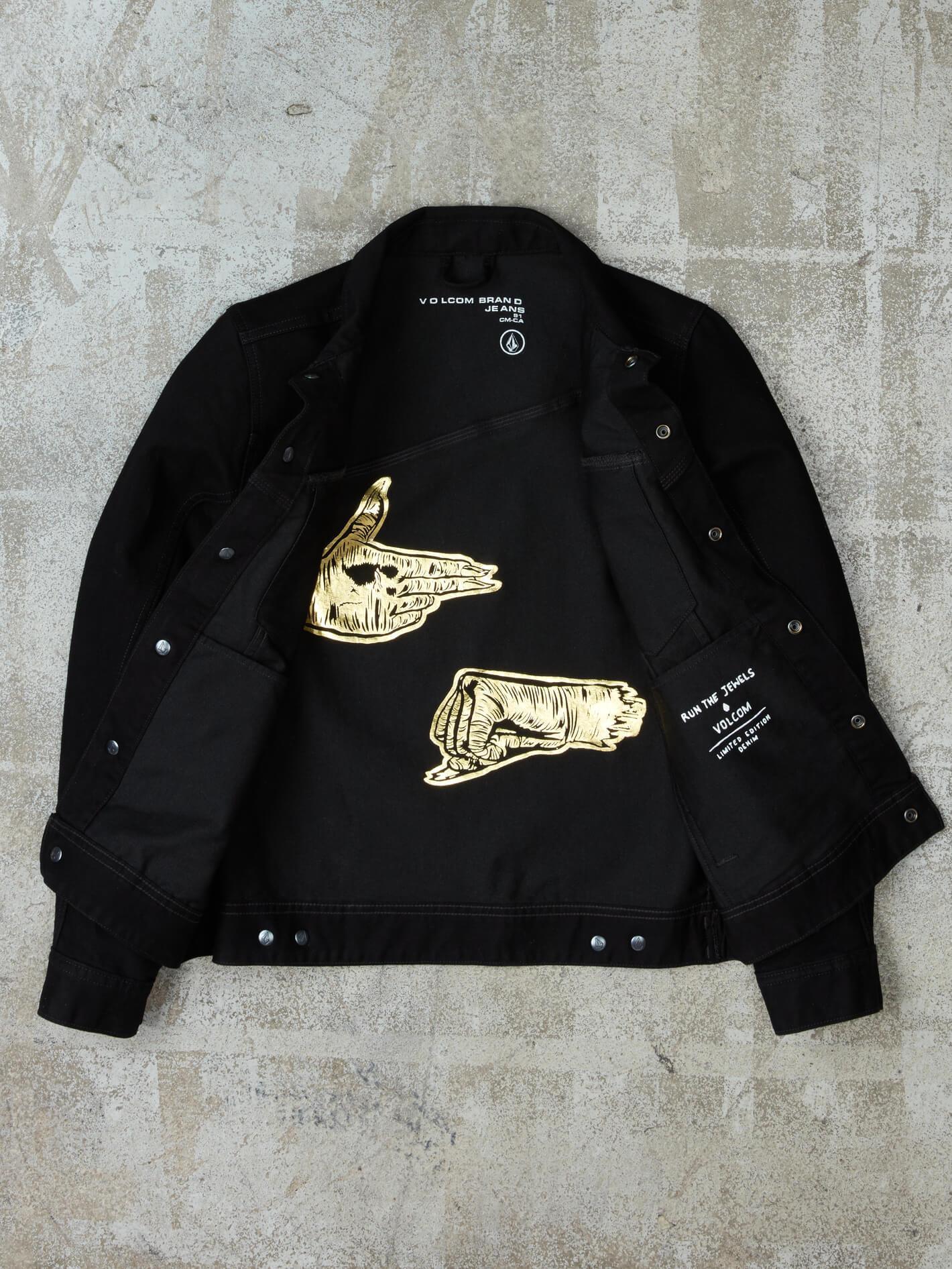 Run the Jewels Jeansjacke - Stretchy Black