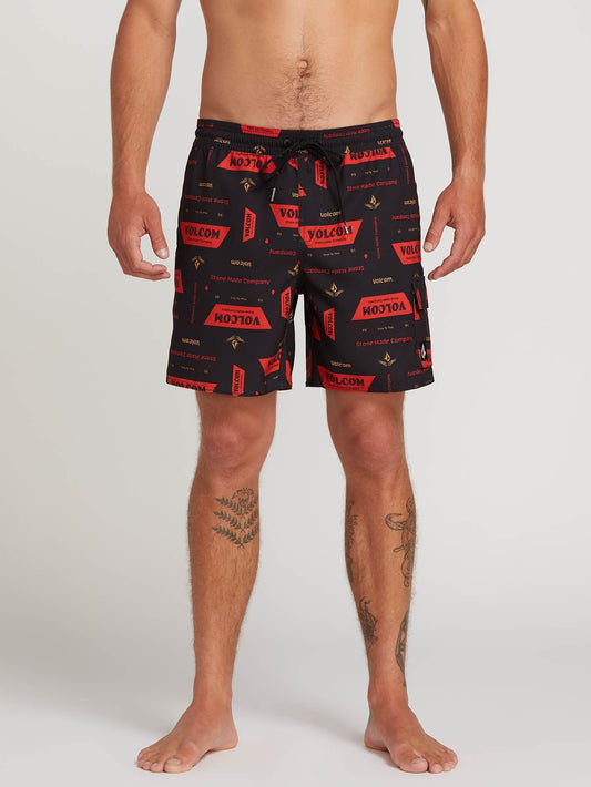 Boardshort True Trunks 17" - Black