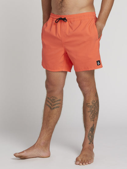 Boardshort Lido Trunks 16" - Electric Coral