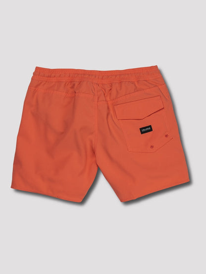Boardshort Lido Trunks 16" - Electric Coral