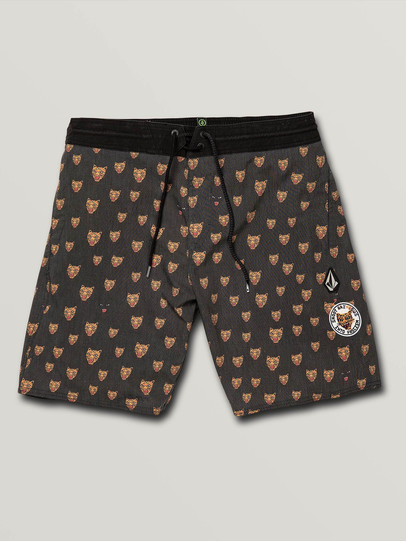 Boardshort Ozzie Trunks 17" - Black
