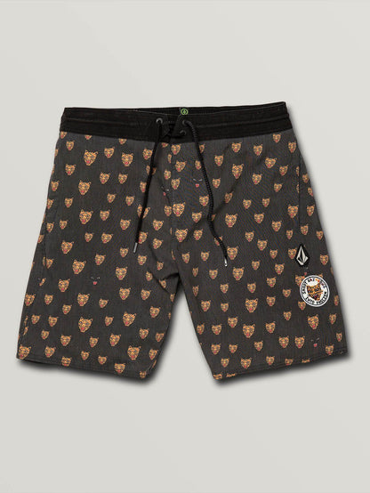 Boardshort Ozzie Trunks 17" - Black