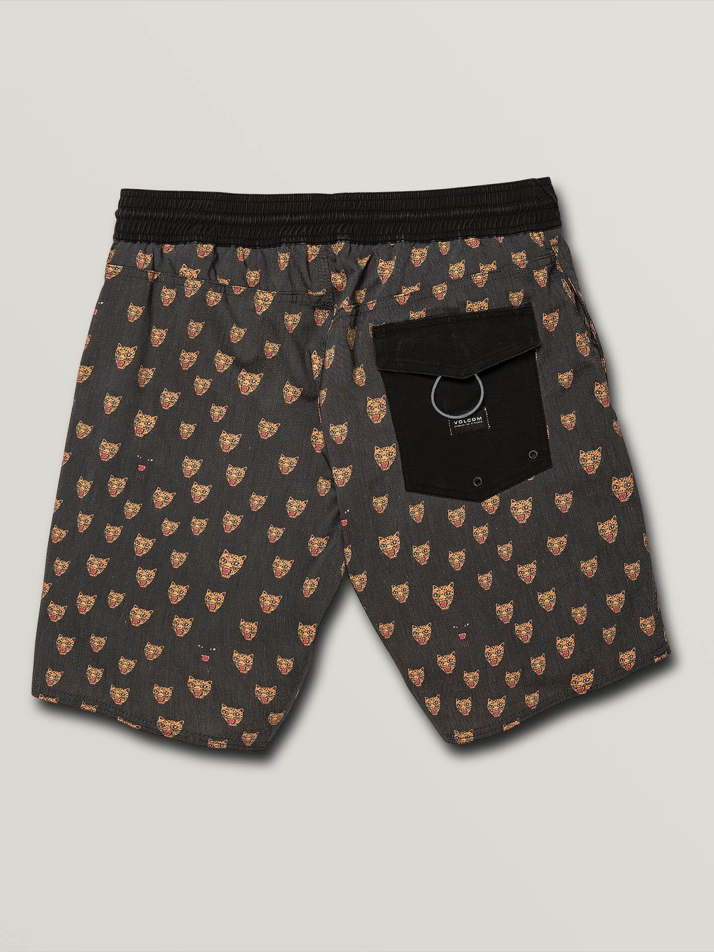 Boardshort Ozzie Trunks 17" - Black
