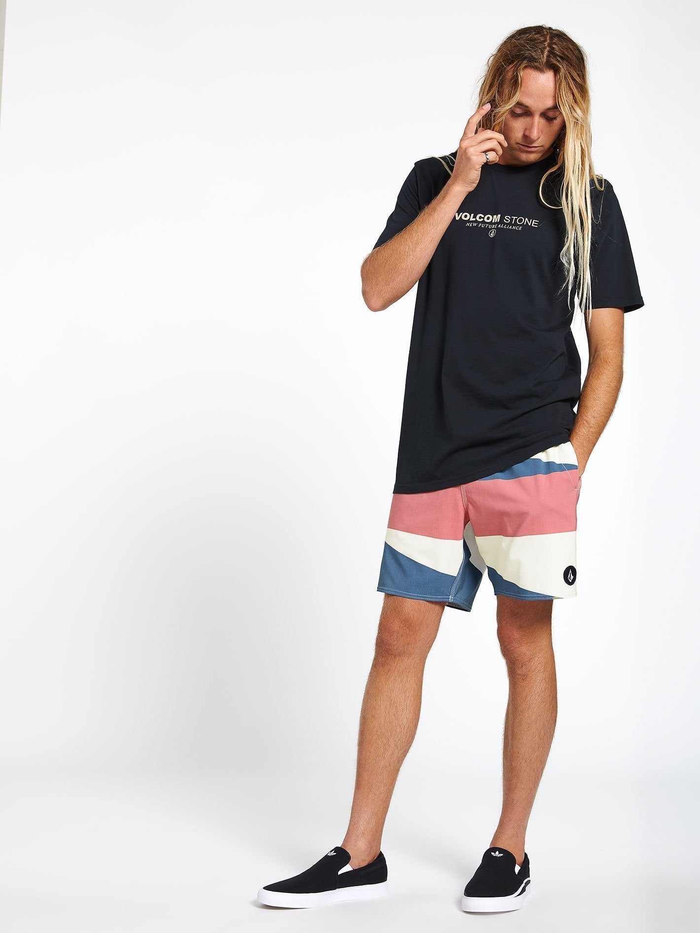 Boardshort Knotical Trunk 17" - WHITE FLASH