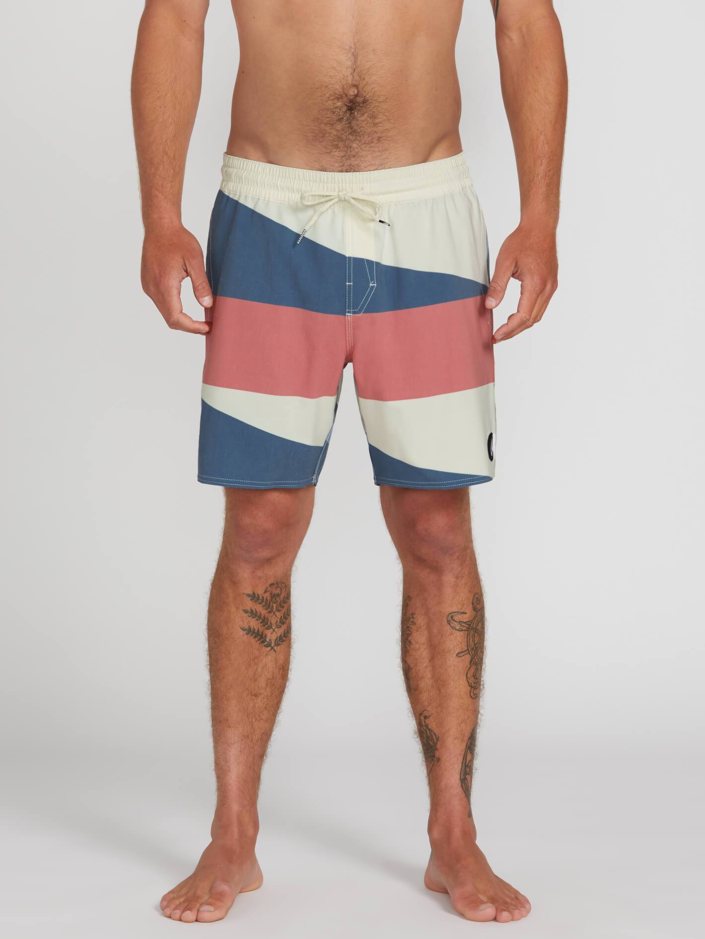 Boardshort Knotical Trunk 17" - WHITE FLASH