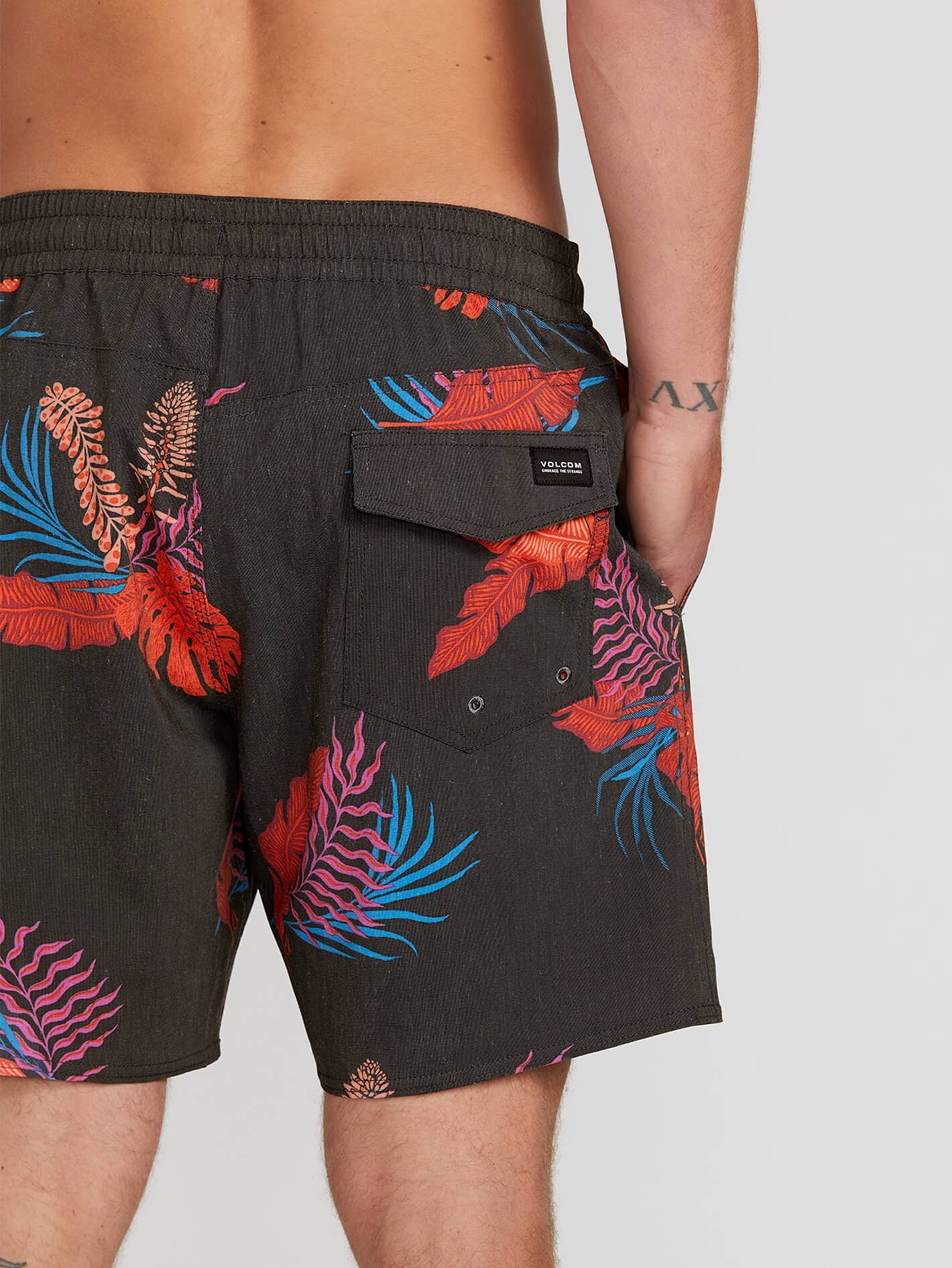 Bermuda Trunk 17" Boardshorts - SCHWARZ