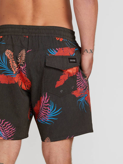 Bermuda Trunk 17" Boardshorts - SCHWARZ