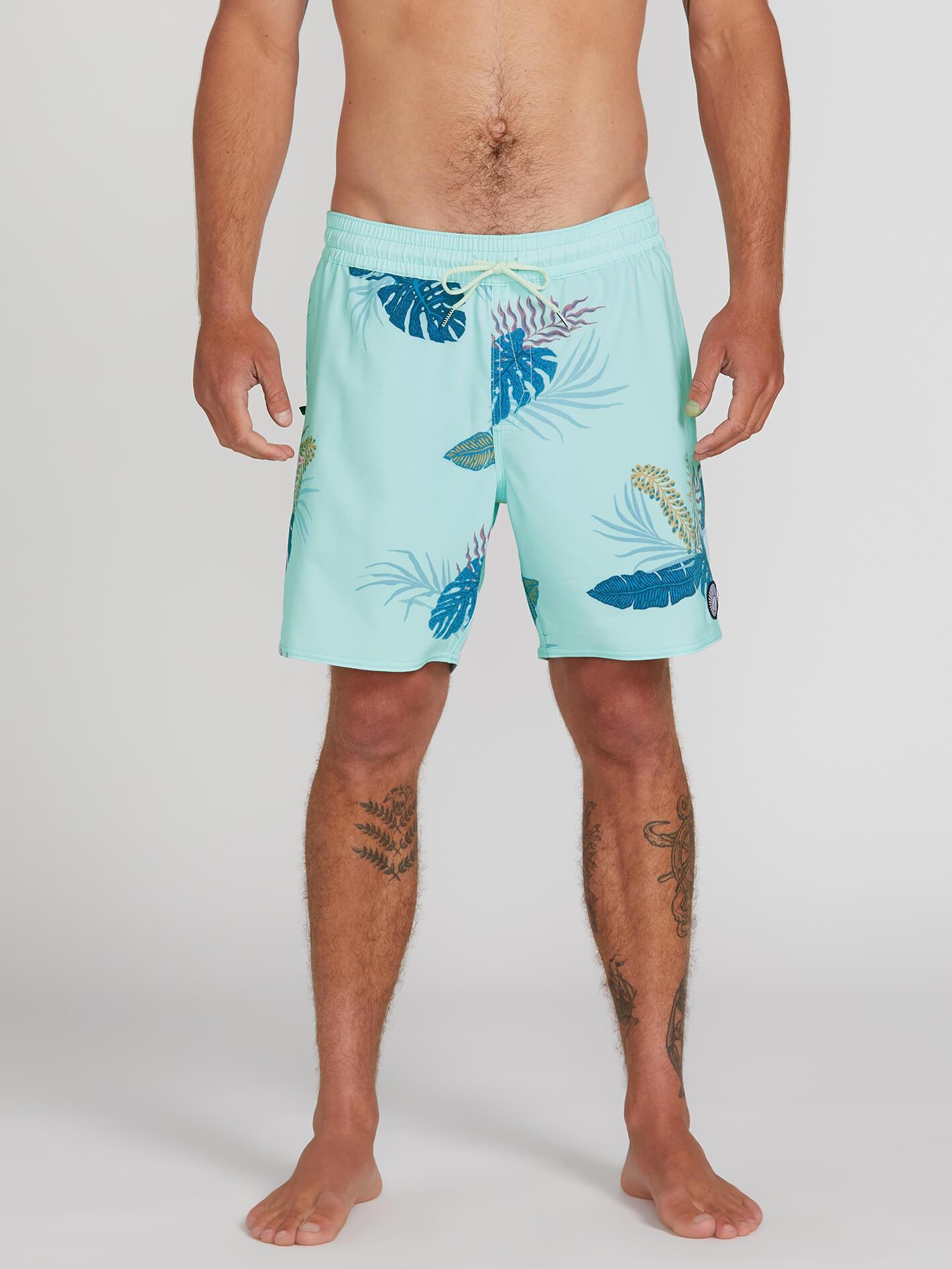 Bermuda Trunk 17" Boardshort - HARZBLAU