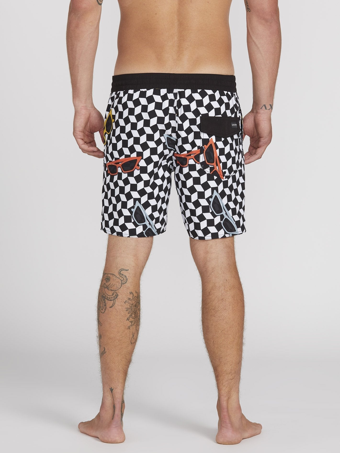 Flashback 17" Boardshorts - SCHWARZ