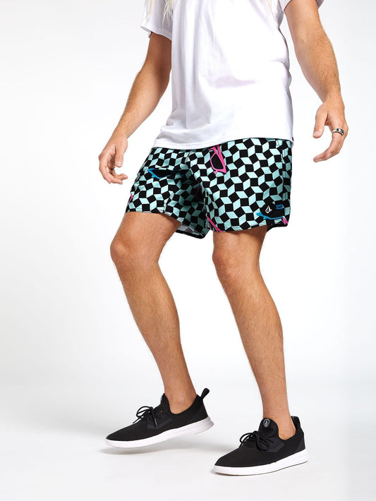 Flashback 17" Boardshorts - HARZBLAU