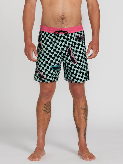 Flashback 17" Boardshorts - HARZBLAU