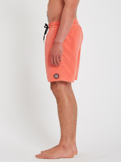Boardshort Center Trunk 17" - LIVING CORAL