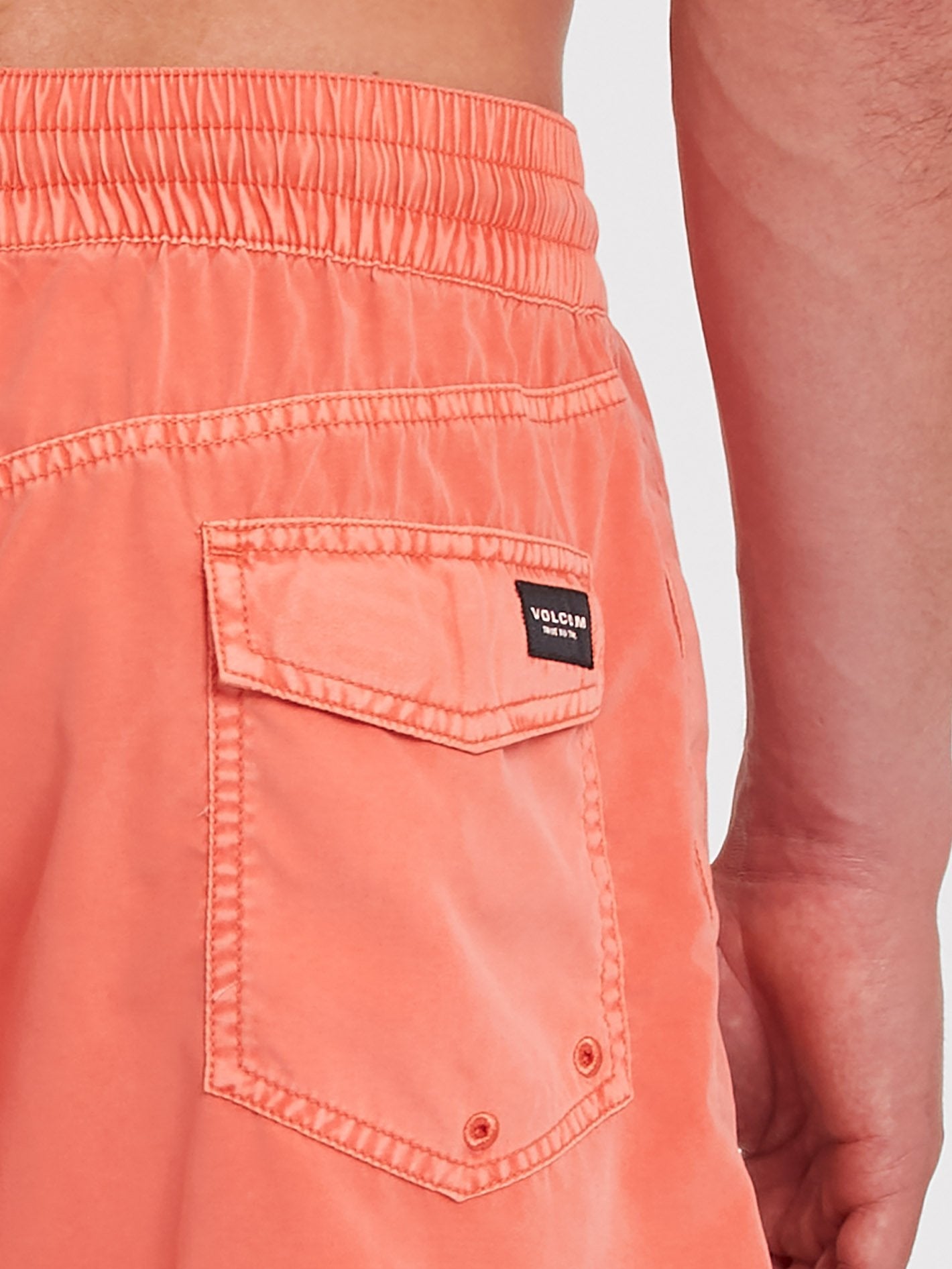 Boardshort Center Trunk 17" - LIVING CORAL