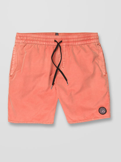Boardshort Center Trunk 17" - LIVING CORAL