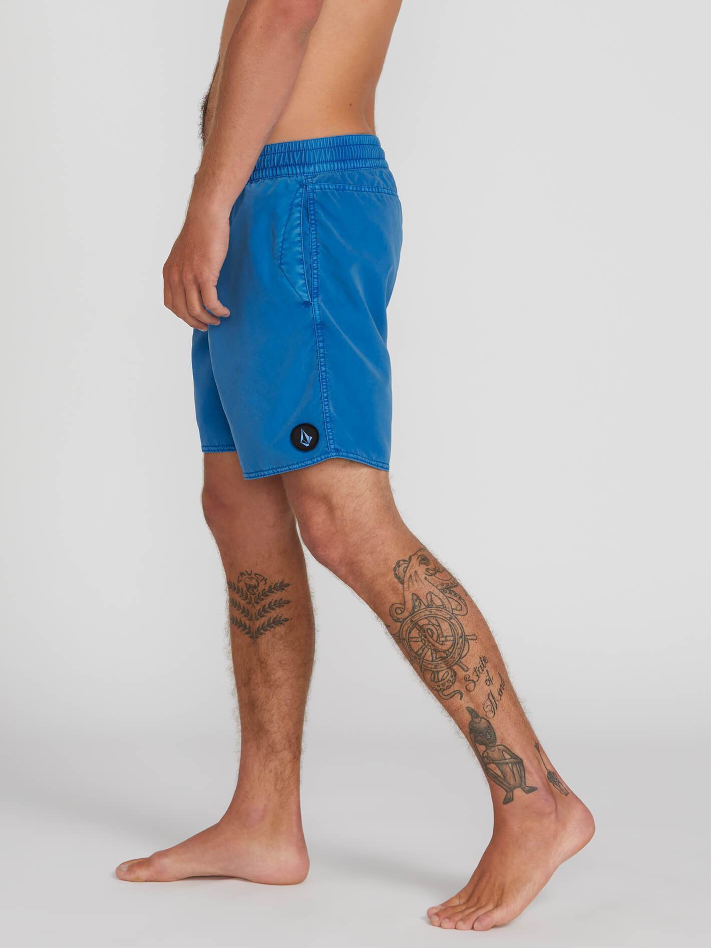 Center Trunk 17" Boardshorts - TRUE BLUE