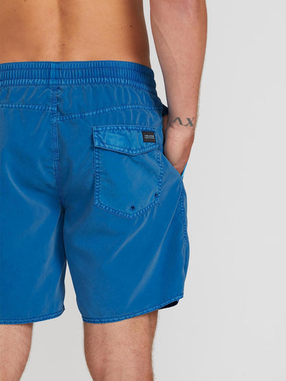 Center Trunk 17" Boardshorts - TRUE BLUE