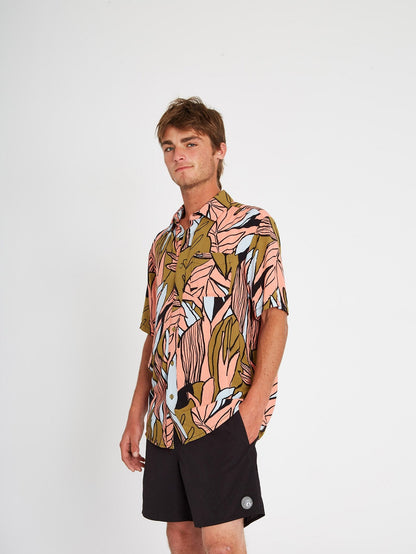 Lido Solid Trunk 16" Boardshorts - SCHWARZ