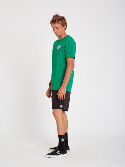 Lido Solid Trunk 16" Boardshorts - SCHWARZ