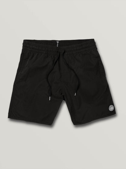 Lido Solid Trunk 16" Boardshorts - SCHWARZ