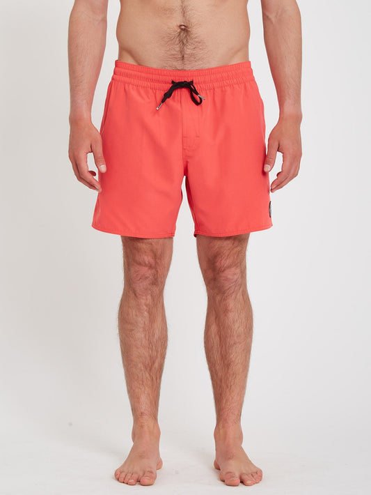 Boardshort Lido Solid Trunk 16" - CAYENNE