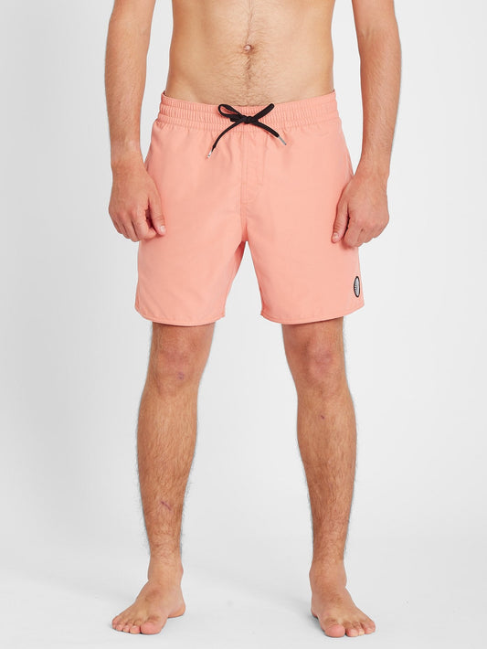 Boardshort Lido Solid Trunk 16" - Clay Orange