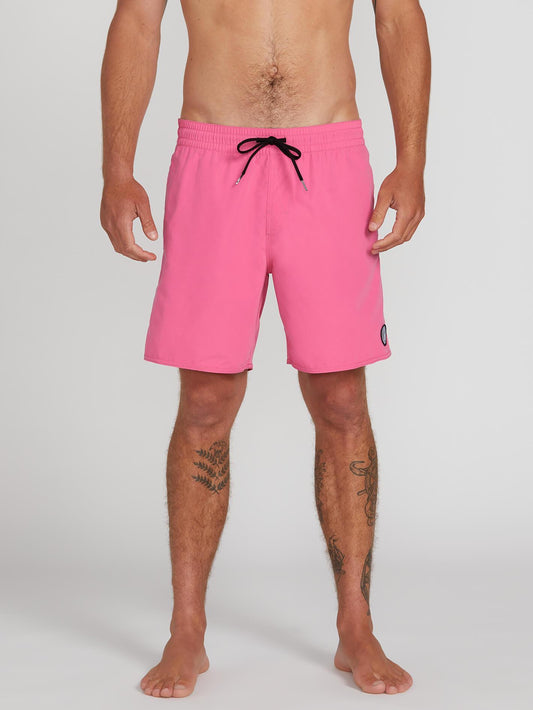 Lido Solid Trunk 16" Boardshorts - WÜSTENROSA