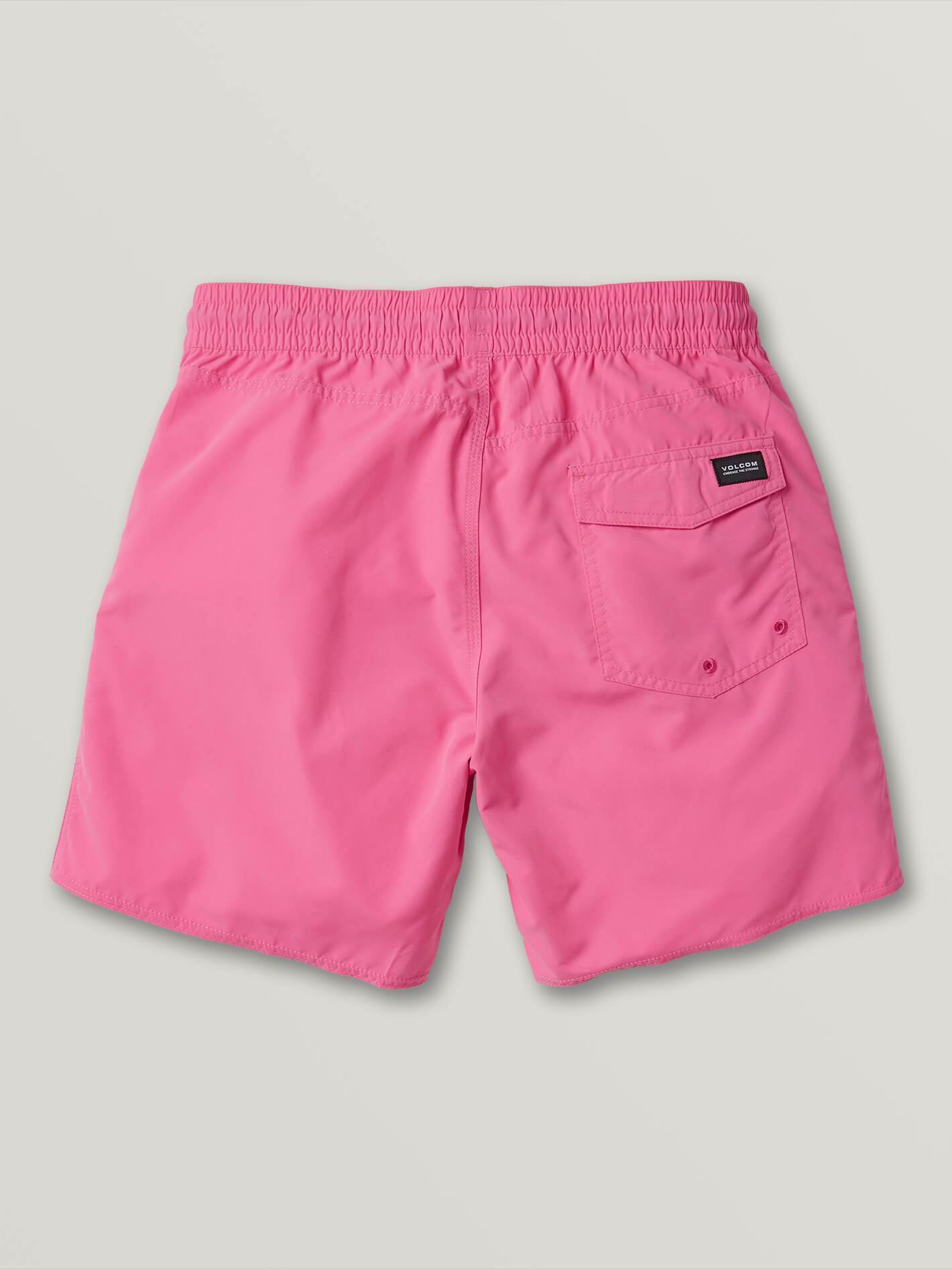 Lido Solid Trunk 16" Boardshorts - WÜSTENROSA