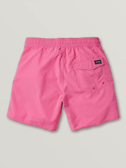 Lido Solid Trunk 16" Boardshorts - WÜSTENROSA
