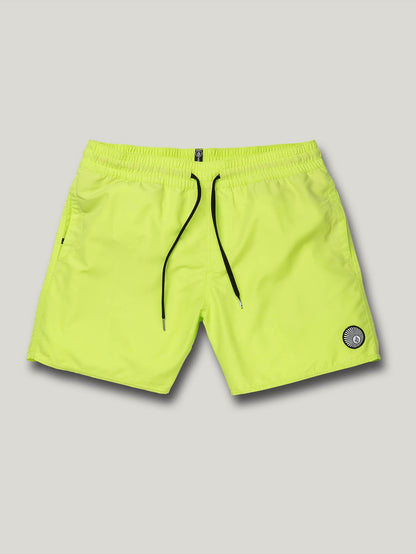 Boardshort Lido Solid Trunk 16" - HILIGHTER GREEN