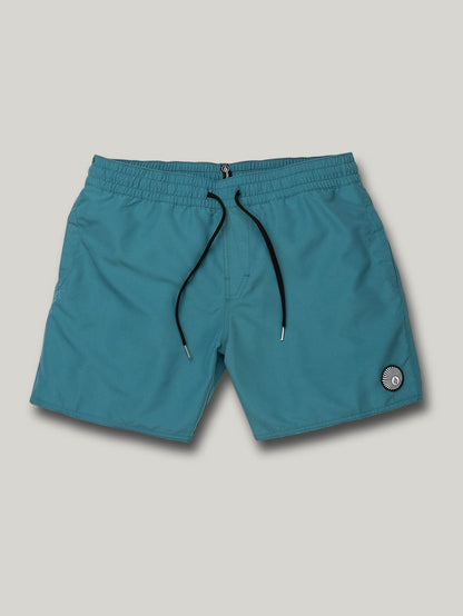 Boardshort Lido Solid Trunk 16" - HYDRO BLUE