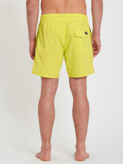 Boardshort Lido Solid Trunk 16" - LIMEADE