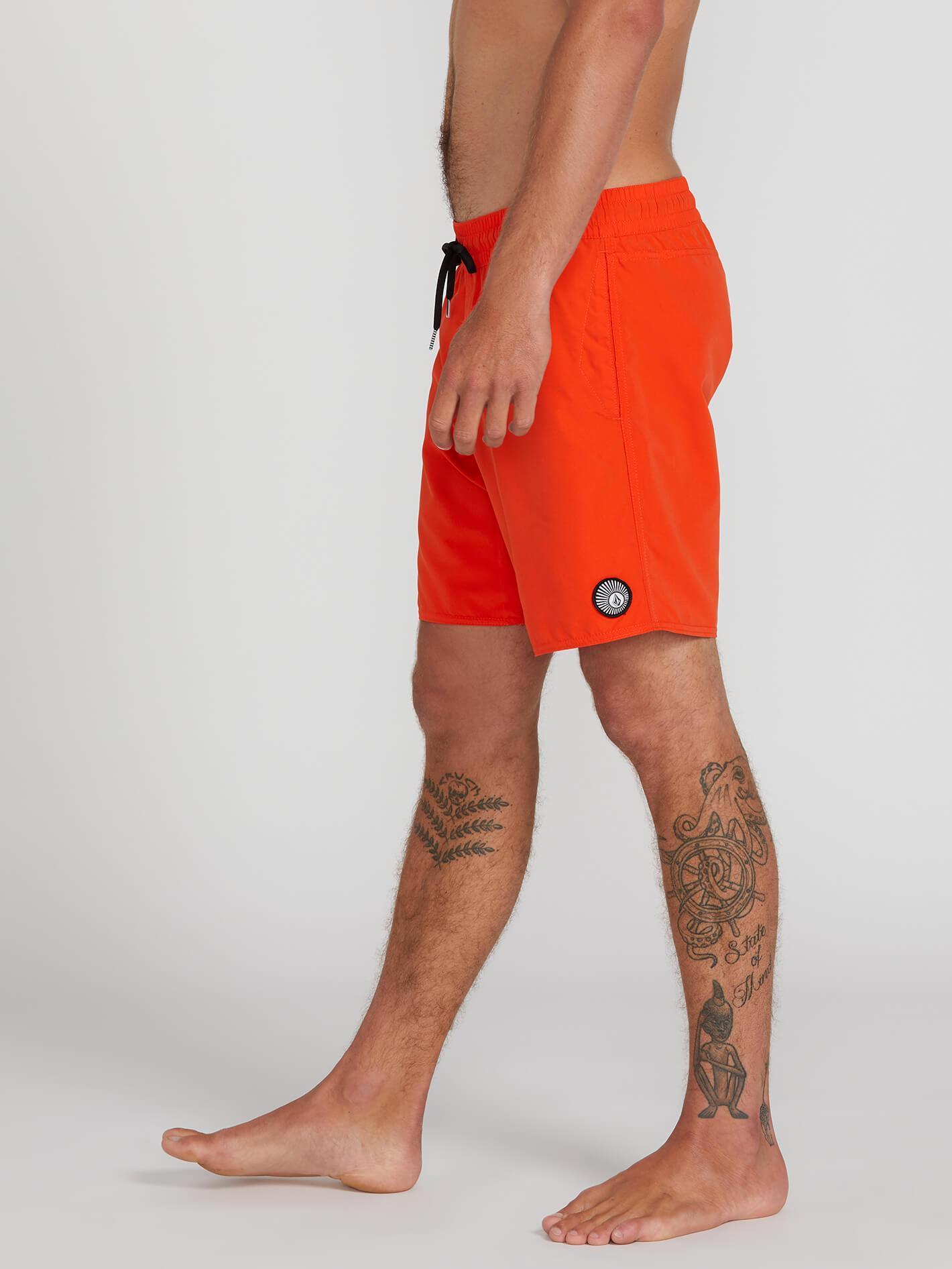 Lido Solid Trunk 16" Boardshorts - PFEFFERROT