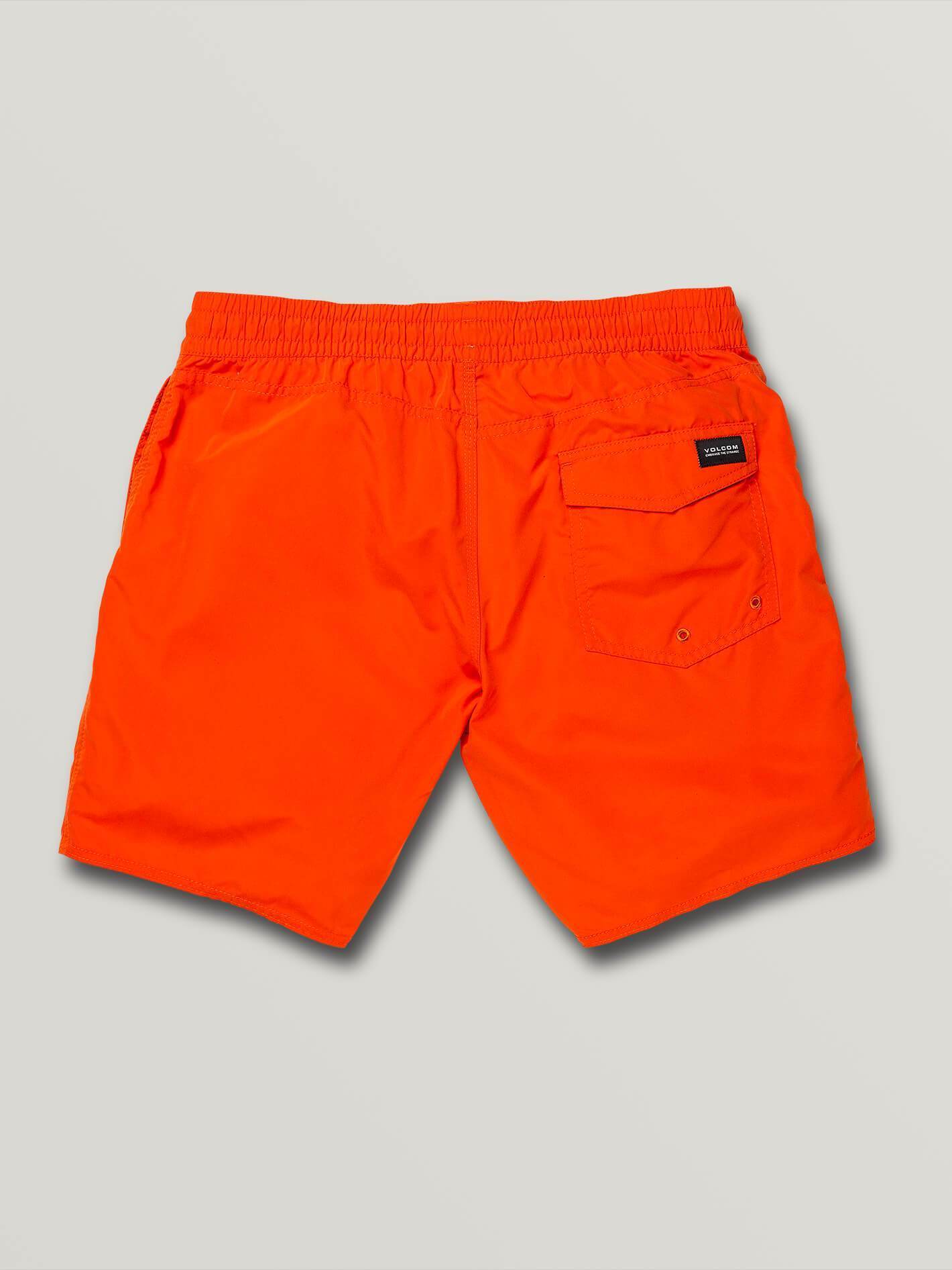 Lido Solid Trunk 16" Boardshorts - PFEFFERROT