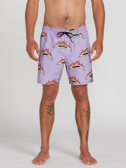 Bottle O Trunk 17" Boardshorts - LILA