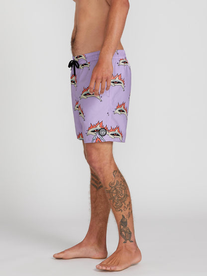 Boardshort Bottle O Trunk 17" - LILAC