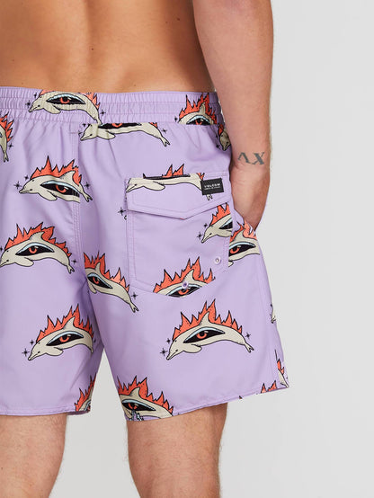 Boardshort Bottle O Trunk 17" - LILAC